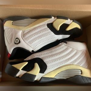 Nike Air Jordan 14 XIV Retro BP Black Toe White/Black